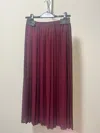Rundholz Black Label Pleated Detail Skirt In Red