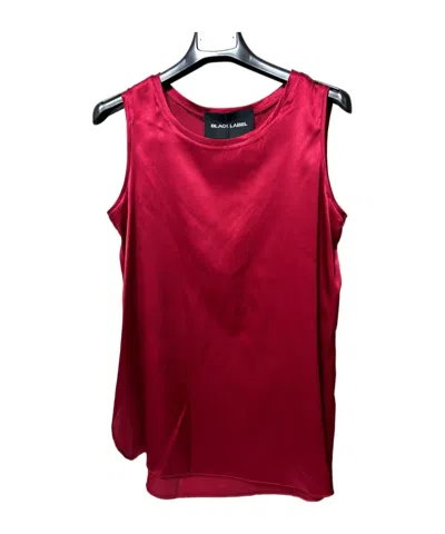 Rundholz Black Label Sleeveless T-shirt In Red
