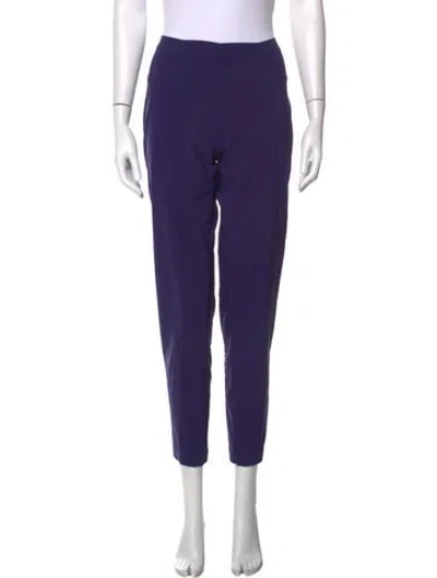 Pre-owned Rundholz Black Label Straight Leg Pants In Purple