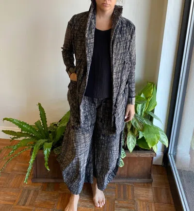 Rundholz Blazer In Walnut Print In Multi