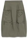 RUNDHOLZ CARGO-POCKETS MIDI SKIRT