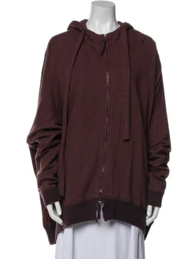Pre-owned Rundholz Cashmere Jacket In Burgundy