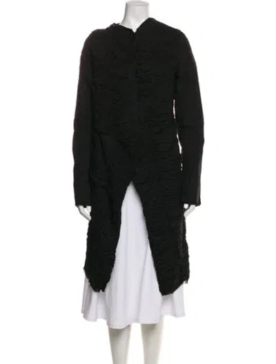 Pre-owned Rundholz Coat In Black