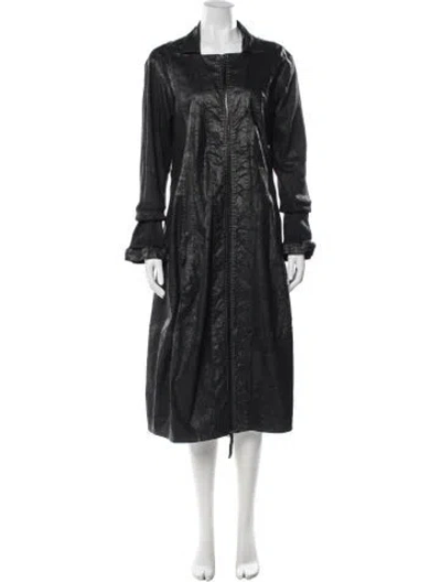 Pre-owned Rundholz Coat In Black