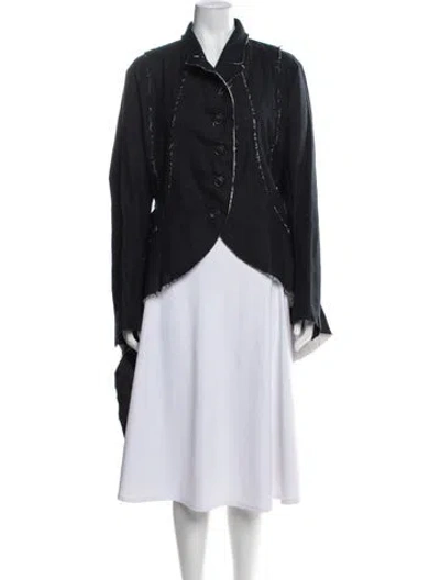 Pre-owned Rundholz Coat In Black