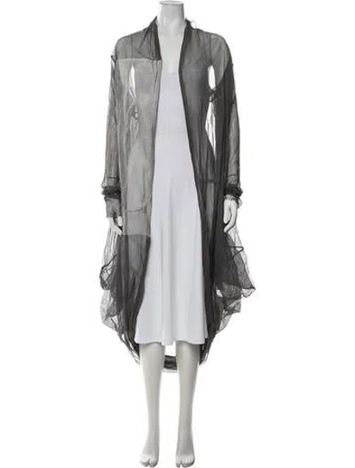 Pre-owned Rundholz Coat In Grey