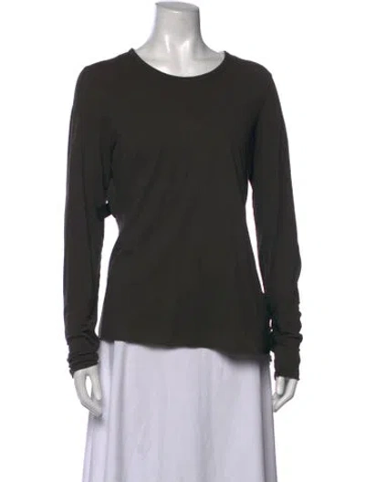 Pre-owned Rundholz Crew Neck Long Sleeve Top In Grey