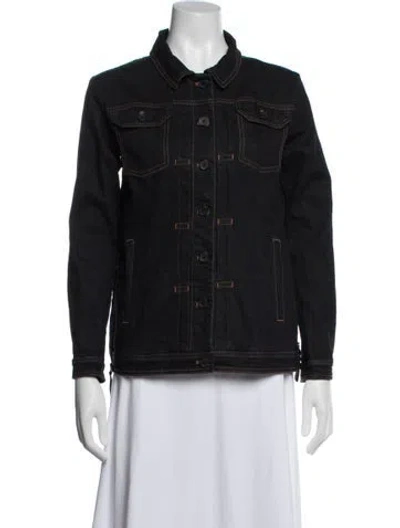 Pre-owned Rundholz Denim Jacket In Black