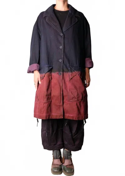 Rundholz Dip Coat In Crab In Multi