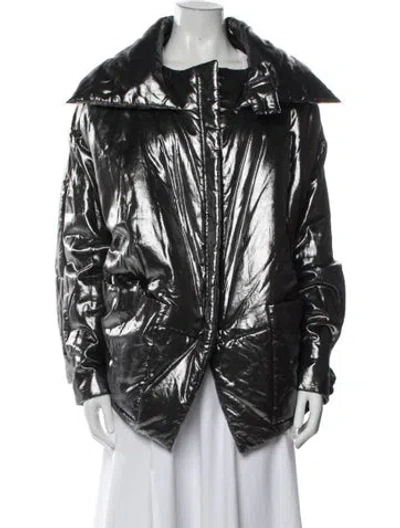 Pre-owned Rundholz Down Coat In Black