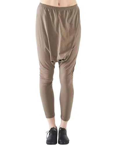 Rundholz Drop Crotch Trouser In Dune In Multi