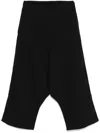 Rundholz Drop-crotch Trousers In Black
