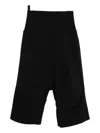 Rundholz Drop-crotch Trousers In Black