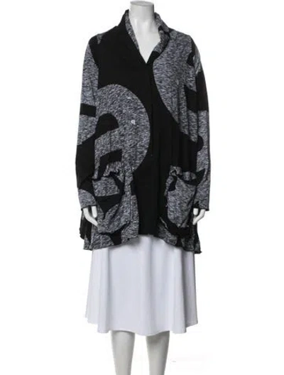 Pre-owned Rundholz Graphic Print Jacket In Black