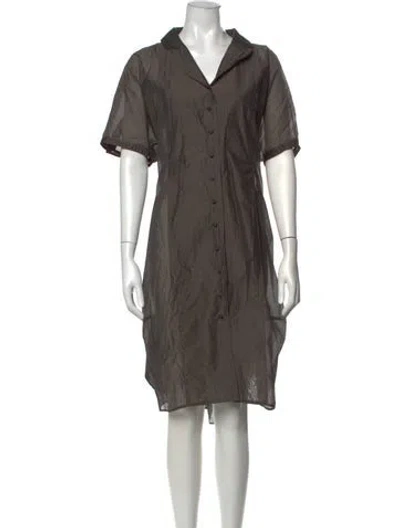 Pre-owned Rundholz Knee-length Dress In Grey