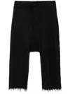Rundholz Knitted Cropped Trousers In Grau