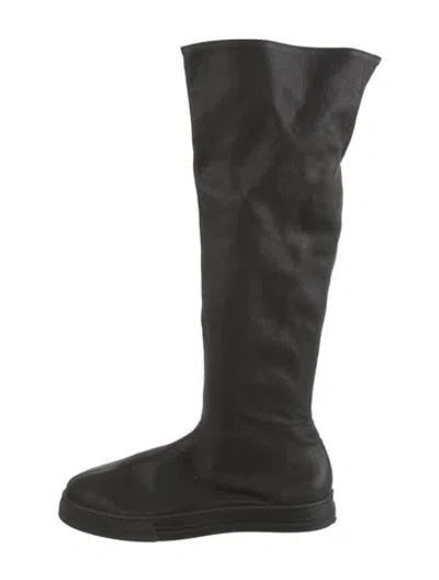 Pre-owned Rundholz Leather Boots In Black