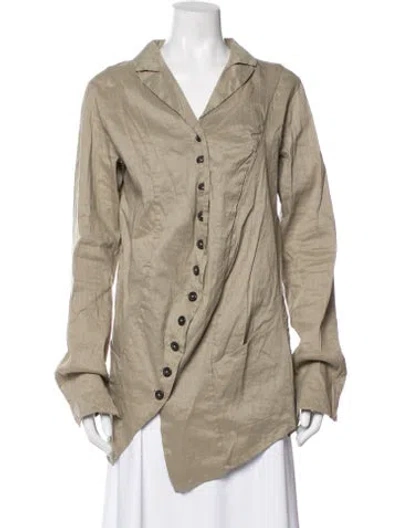 Pre-owned Rundholz Linen Jacket In Neutral
