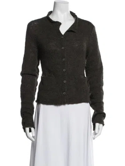 Pre-owned Rundholz Linen Sweater In Black