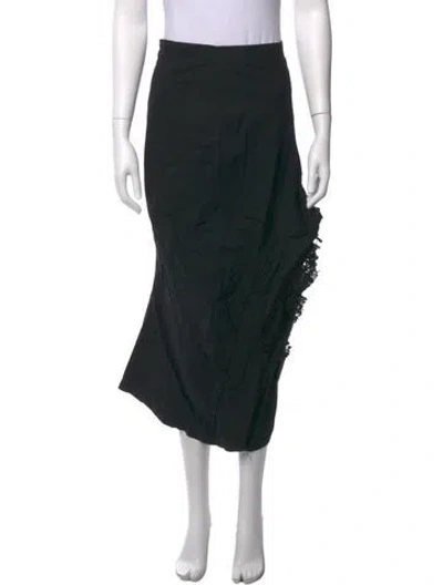 Pre-owned Rundholz Long Skirt In Black