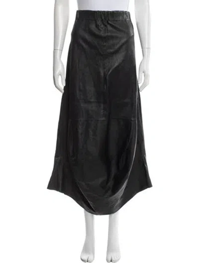 Pre-owned Rundholz Long Skirt In Black