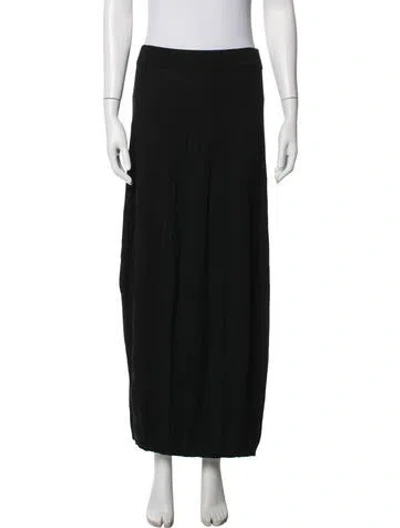 Pre-owned Rundholz Long Skirt In Black
