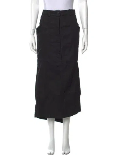 Pre-owned Rundholz Long Skirt In Black