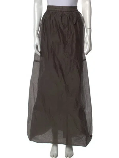 Pre-owned Rundholz Long Skirt In Grey