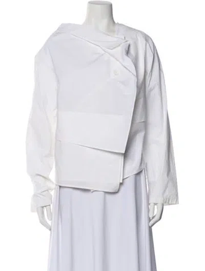 Pre-owned Rundholz Long Sleeve Top In White