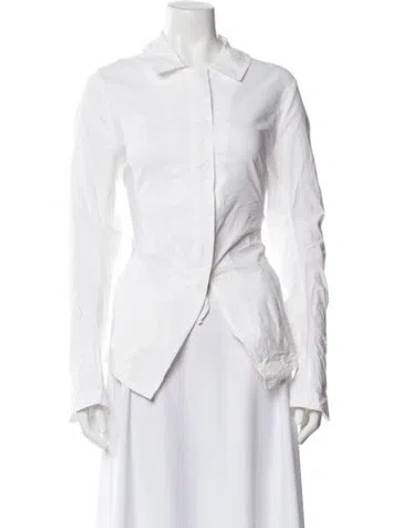 Pre-owned Rundholz Long Sleeve Top In White
