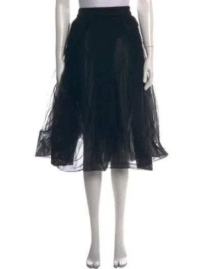 Pre-owned Rundholz Midi Length Skirt In Black