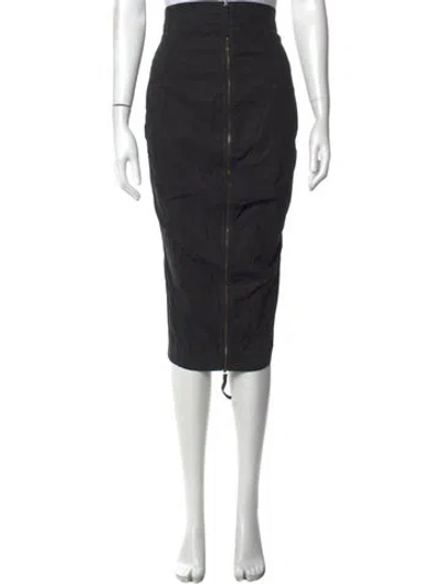 Pre-owned Rundholz Midi Length Skirt In Black