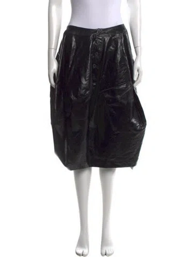 Pre-owned Rundholz Midi Length Skirt In Black