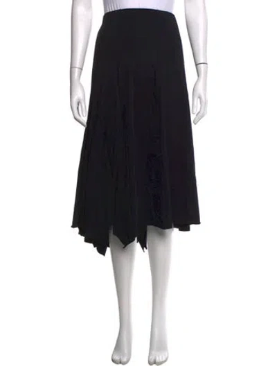 Pre-owned Rundholz Midi Length Skirt In Black
