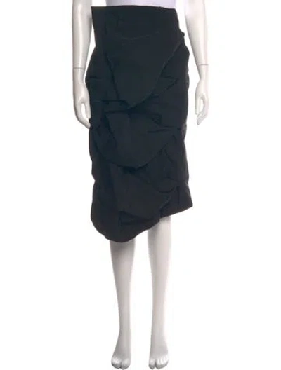 Pre-owned Rundholz Midi Length Skirt In Green