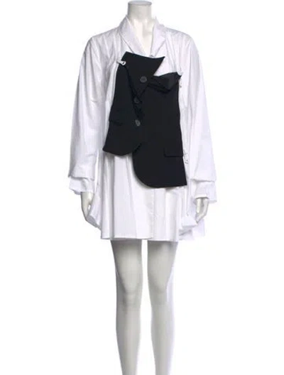 Pre-owned Rundholz Mini Dress In Black