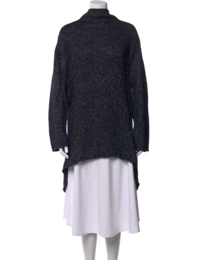 Pre-owned Rundholz Mock Neck Sweater In Black