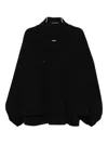Rundholz Oversized Jacket In Black