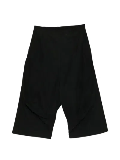 Rundholz Panelled Drop-crotch Trousers In Black