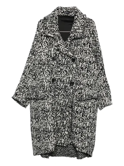 Rundholz Patterned-jacquard Coat In Multi