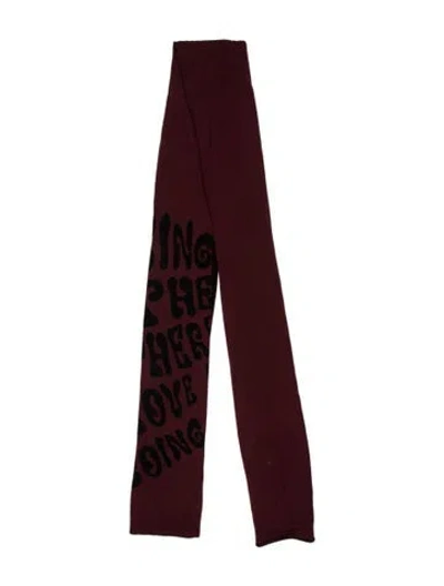 Pre-owned Rundholz Printed Scarf In Multi