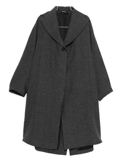 Rundholz Single-breasted Coat In Gray