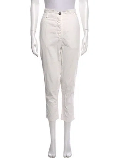 Pre-owned Rundholz Skinny Leg Pants In White