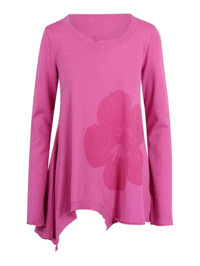 Rundholz Sweater With Padded Details In Pink