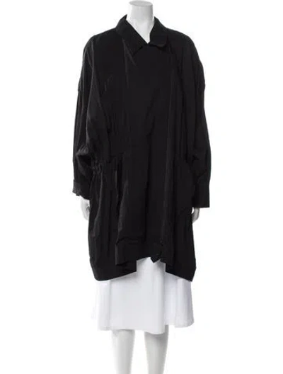 Pre-owned Rundholz Trench Coat In Black