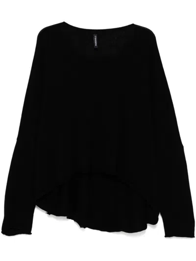 Rundholz V-neck Jumper In Black
