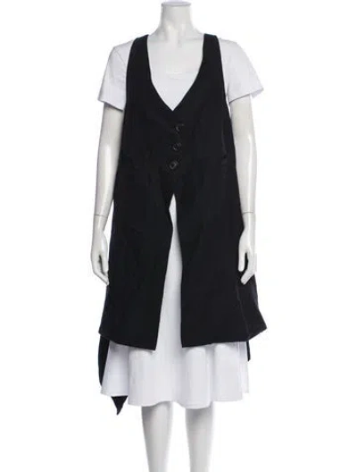 Pre-owned Rundholz Vest In Black