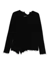 Rundholz Virgin Wool-blend Jumper In Black
