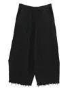 Rundholz Virgin Wool-blend Trousers In Black
