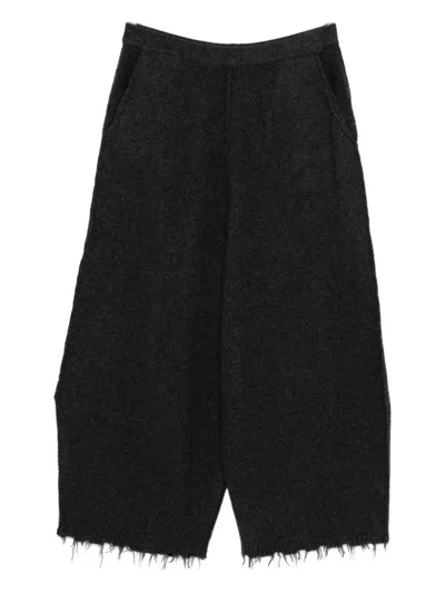 Rundholz Virgin Wool-blend Trousers In Black